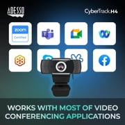 Adesso Cybertrack H4 High Resolution 1080P Desktop Webcam CYBERTRACKH4TAA