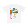 thumbnail image 2 of 🌟 Elevate your casual fashion game with our Live Love Coffee! Unisex Heavy Cotton Tee! 🌟, 2 of 12