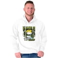 thumbnail image 3 of Retro Comic Stay Humble Hustle Hard Hoodie Hooded Sweatshirt Men Brisco Brands S, 3 of 6