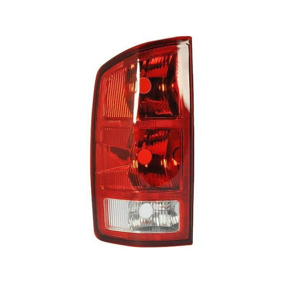 Left Driver Side Tail Light Assembly - Compatible with 2002 - 2006 Dodge Ram 1500 (Late Design) 2003 2004 2005