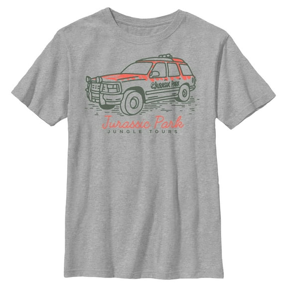 Boys Jurassic World Jungle Tours T Shirt