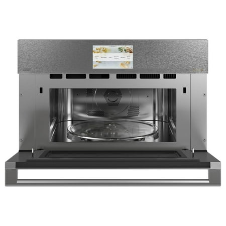 Café - 30" Built-In Five in One Electric Oven with 120v Advantium Technology - Platinum Glass