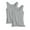 Gray, variant on Timegard Tank Tops for Women 2pc Round Neck Undershirts Comfy Solid Color Casual Pajamas Sleeveless Tee