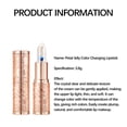 thumbnail image 3 of Temperature Color Changing Lipstick, Waterproof Matte Lipstick, Long Lasting Moisturizing Lipstick for Lip Care, Nutritious Lightweight formula with Soft Comfortable Wear, 3 of 9