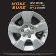 thumbnail image 3 of PacRim 8237P-C 18" Dodge Ram 1500 19-21 Chrome Wheel Skin Set, 3 of 6
