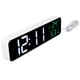 thumbnail image 3 of Temperatura Fecha Visualización Reloj LED, Reloj despertador musical LED Pantalla grande Reloj digital Música Reloj despertador digital LED Diseño fácil de usar Jadeshay A, 3 of 8