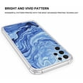 thumbnail image 2 of Blue Swirl Case for Samsung Galaxy S21 Ultra ,Aesthetic Art Design Pattern TPU Shock Proof Cover Case, 2 of 5