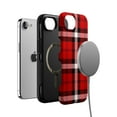 thumbnail image 4 of Casely iPhone 16e Case | As if! | Red Plaid | Holiday Shop | Compatible with MagSafe | Bold Protective Design, 4 of 9