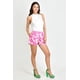 thumbnail image 5 of Short estampado de flores Roman Fashion /Juvenil, 7270 (Rosa flor) rosa XCH, 5 of 6