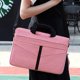 thumbnail image 3 of 26-27 Portable Tablet Briefcase - Versatile and Waterproof Laptop Bag for On-the-Go Professionals - Pink-13.3 inches, 3 of 5