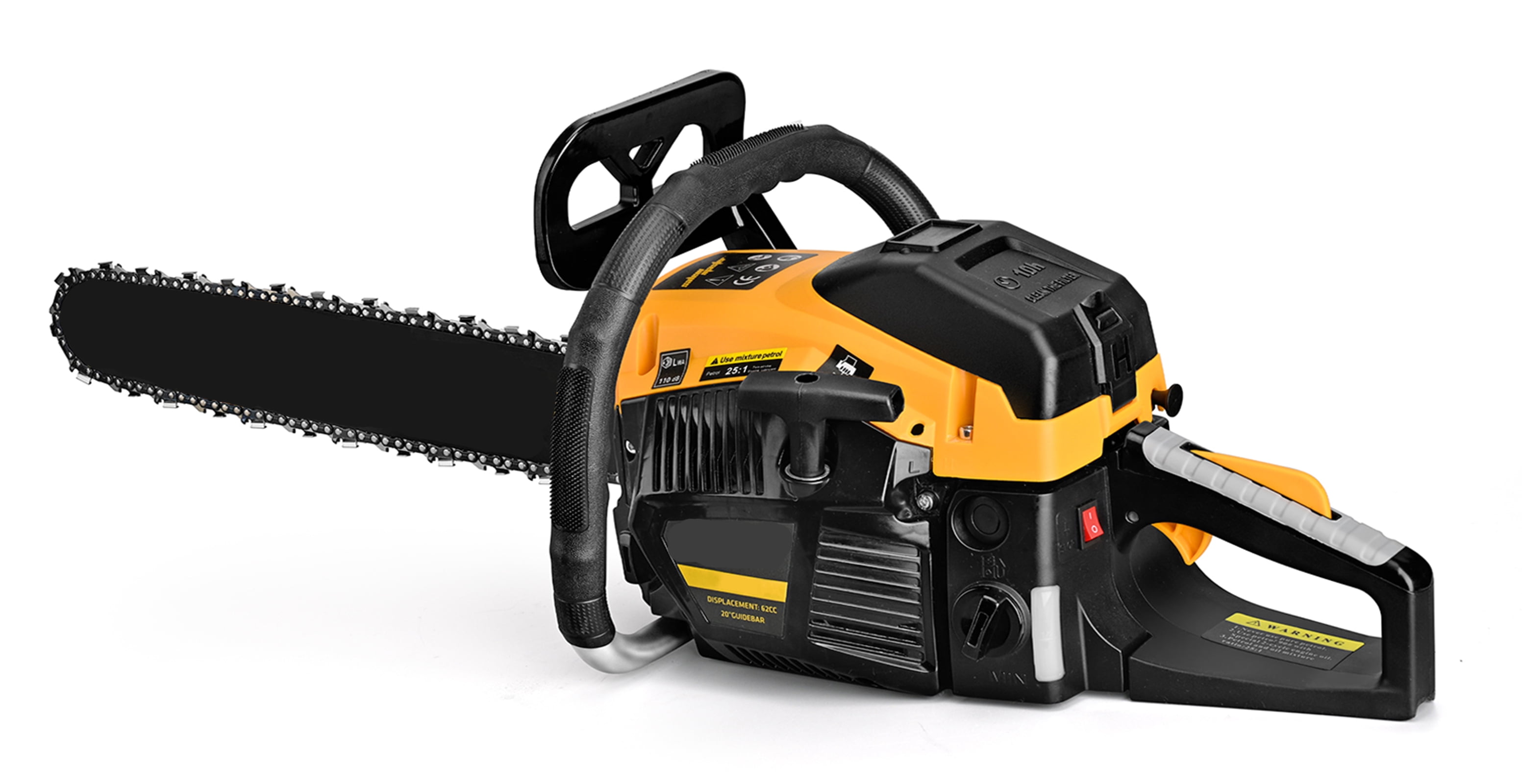 Gas Chainsaw 20-inch 54.6CC 3HP 5518H 2-Cycle Petrol Powered Chain Saws for Trees and Wood Cutting