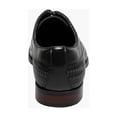 thumbnail image 7 of Stacy Adams Keating Plain Toe Oxford Leather Shoes Black 25709-001, 7 of 7