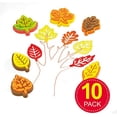 thumbnail image 1 of Baker Ross EF861 Estampadores de Espuma en Forma de Hoja - Paquete de 10, para Proyectos d Baker Ross Baker Ross, 1 of 2