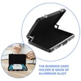 thumbnail image 4 of SHISUYAN Novel Business Card Storage Holder Safe Box Shape Card Box Portable Name Card Holder, 4 of 8