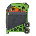 thumbnail image 2 of Zuca 18" Sport Bag - Tropical Sunset with Flashing Wheels (Green Frame), 2 of 5