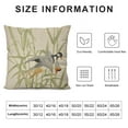 thumbnail image 5 of COMIO   Pillow Case Wild Duck Reed Double Sided Decorative Cushion Cover for Sofa Bed Chair Car, 5 of 5
