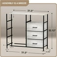 thumbnail image 2 of Sorbus Dressers for Bedroom with 8 Drawers, Chest of Drawers for Bedroom, 2 of 5