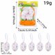 thumbnail image 1 of Xihbxyly Huevos de Pascua de Espuma, Decoración Colorida Diy, Diseño Ligero para Colgar, Decoración Versátil para Fiestas, Ambiente Festivo para El Hogar, Fácil de Usar, Incluye 1 Colgante de Huevo., 1 of 1