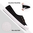 thumbnail image 6 of HARVEST LAND Slip-On Canvas Shoes for Women-Fashion Low-Top Flat Loafers with CloudFoam Insole, 6 of 8