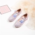 thumbnail image 1 of Disney niños dibujos animados congelación ELSA princesa niña cristal Sequenia tacones altos estudiante fiesta rendimiento baile Shoes33-Insole-20.5cm Gao Jinjia LED, 1 of 2
