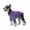 Dark Purple, variant on BT Bear Small Dog Sweater with D-ring, Polar Fleece Dog Jacket with Zipper, Warm Dog Coat Outfits for Puppy Small Dogs Girl Boy Blue XS