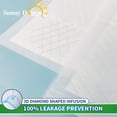 thumbnail image 5 of SUNNY DOGGY Pee Pads for Dogs Large 22”x 22”, 120 Count Puppy Pads Pet Training Pads Disposable Upgraded Odor Control, Potty Pads Absorbent and Leak-Proof Dog Housebreaking & Puppy Supplies, 5 of 7