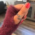 thumbnail image 2 of To My Daughter - Drive Away Your Anxiety Rainbow Beads Fidget Ring, 2 of 5