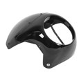 thumbnail image 4 of 7in Motorcycle Headlight Fairing Smooth Surface Aging Resistant Universal Fit for Round Headlights Motorbike Glossy Black, 4 of 5