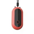 thumbnail image 1 of Ambientador de collar ionizador portátil Naiovety 1200W/cm³ Generador de iones negativos Rojo, 1 of 6