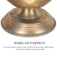 thumbnail image 3 of TEHAUX Metal Urn Planter Golden Iron Dried Flower Storage Parties 1Pcs, 3 of 4