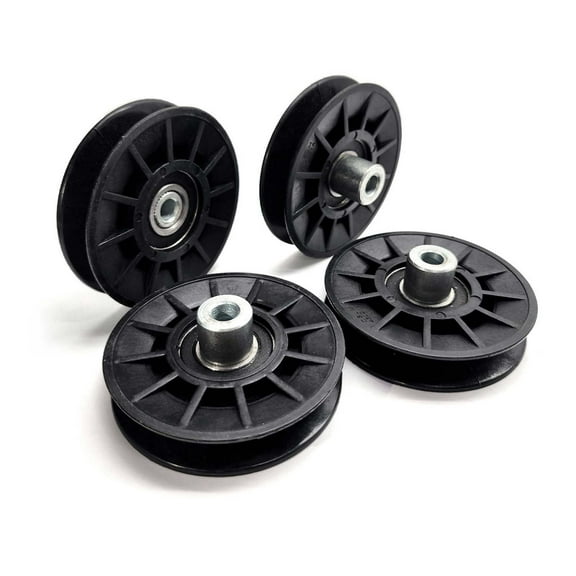 532194326 Idler Pulley for Husqvarna Craftsman Poulan Replacement | Fits YTH22V46, YTH2348, YTH24V48-194326 Lawn Tractor Ground Drive Idler Pulley, fits Craftsman YT3000 YET4000 4500 GT6000 4 Pack