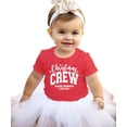 thumbnail image 3 of Christmas Crew Shirt for Adults and Kids Matching Holiday Tee for Mom Dad Girls Boys Vintage Red Shirt 4T, 3 of 6