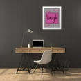 thumbnail image 3 of Gibbons, Lauren 12x14 White Modern Wood Framed Museum Art Print Titled - Laugh, 3 of 4