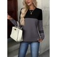 thumbnail image 3 of Zeagoo Womens Sweaters Long Sleeve Tops Crew Neck Knit Pullover Sweaters Fall Fashion Dressy Casual Basic Clothes, 3 of 6