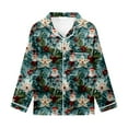 thumbnail image 5 of Christmas Pajamas Women's Christmas Printed Pajama Set Festive Long Pants & Top Combo, 5 of 5