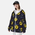 thumbnail image 5 of Fotbe Sunflowers Men's Women's UPF 50+ Sun Protection Jacket Hooded Cooling Shirt with Pockets Hiking Outdoor Performance-, 5 of 9