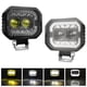 thumbnail image 4 of Tomshoo Trajes de faros de coche, plaza impermeable Super Cuadrable Cuadrado Barra de 2 pcs 120w 2 pcs 120w 18000lm coche Suv Av 120w 18000lm Super Huiop, 4 of 8