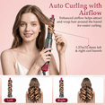 thumbnail image 4 of ILAVYO Blow Dryer Brush 5 in 1 Hot Air Hair Dryer Brush with Auto Air Curler, Detachable Ionic Styler, Volumizer for Drying, Curling, Straightening and Volumizing, 4 of 7