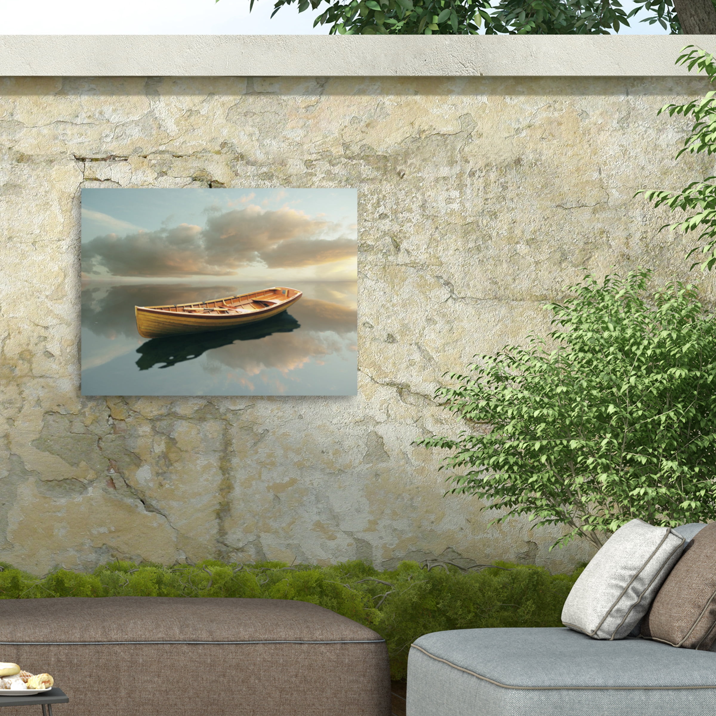 Carlos Casamayor 'Time Out 2' Outdoor Canvas 35x47