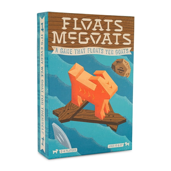 Juego de mesa Hootenanny Games Floats McGoats | 2-4 jugadores 10+