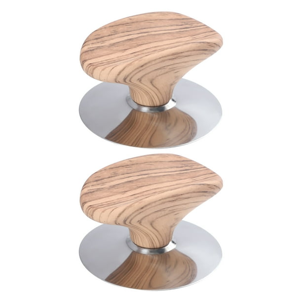 EeaseMX 2 perillas universales para tapas de ollas y sartenes de repuesto para ollas y sartenes de cocina.