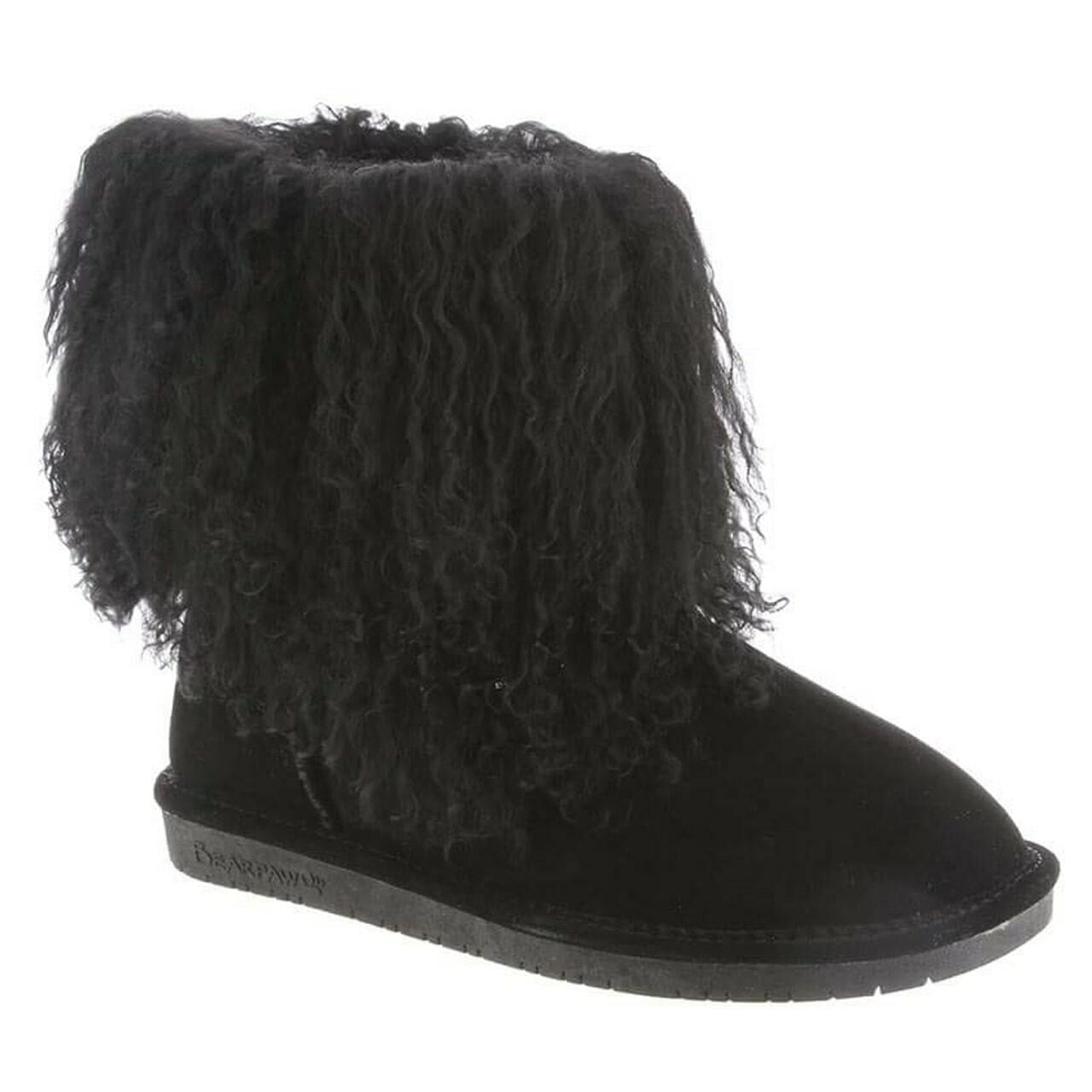 bearpaw boots fluffy