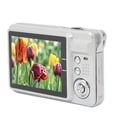 thumbnail image 1 of Cámara Digital 4K, Cámara Compacta Automática Cámara Compacta De 2.7 Pulgadas TFT Silver 48MP Para Adolescentes Para Viajar, 1 of 7