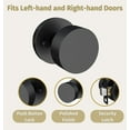 thumbnail image 3 of Mega Handles | Buena Privacy Door Knob | Matte Black, 3 of 4