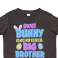 thumbnail image 4 of Inktastic Some Bunny is Going to Be a Big Brother with Bunny Ears and Eggs Boys Toddler T-Shirt, 4 of 5