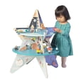 thumbnail image 4 of Manhattan Toy Double-Decker Celestial Star Explorer Wooden Activity Center with Shape Gliders, Spinners, Bead Runs and Alluring Artwork, 4 of 9