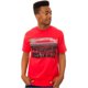 thumbnail image 1 of Fly Society The Skyline - Camiseta gráfica para hombre, color rojo, pequeña, 1 of 1
