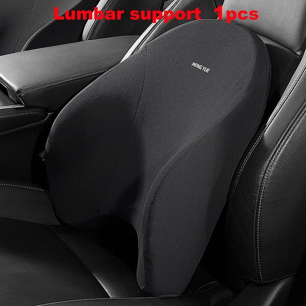 Soporte Lumbar para coche, reposacabezas, almohada para el cuello, almohada Universal suave para el cuello, cojín, almohada Lumbar de espuma viscoelástica para coche, soporte para la espalda Tan Jianjun unisex