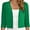 Green, variant on Chiclily Women's 3/4 Sleeve Cropped Cardigans Sweaters Royal Blue Large Lightweight Open Front Shrugs for Women