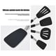 thumbnail image 5 of Silicona Turner Espátulas Resistentes Al Calor Utensilios De Cocina Antiadherentes Para Cocinar Huevos Panqueques Utensilios De Cocina Guardurnaity HA041742-01, 5 of 6